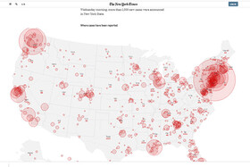 تمام ۵۰ ایالت آمریکا به کرونا آلوده شدند