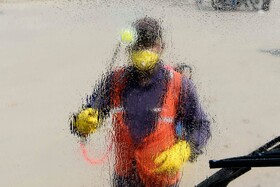 ببینید | استفاده هندی‌ها از چماق برای خلوت کردن خیابان در پی شیوع کرونا!