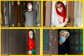 تصاویرروزهای کرونایی۱۱هنرمند؛ کیانیان، متین ستوده و...