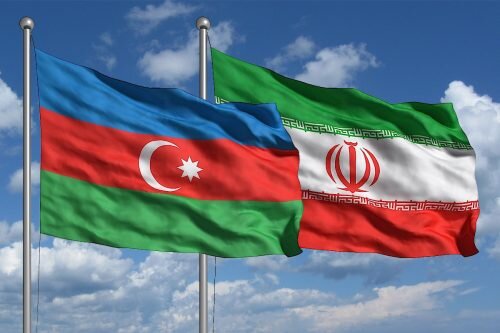 ایران و آذربایجان - پرچم