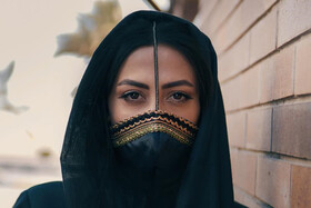 ایده خلاقانه تولید برقعی متفاوت به جای ماسک