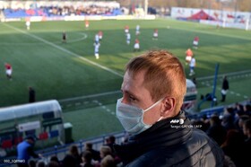 تصاویر | در این کشور اروپایی مسابقات فوتبال همچنان برگزار می‌شوند