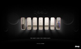 تبلیغ جالب جیپ برای روزهای کرونایی