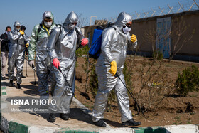 تصاویر ضدعفونی زندان فشافویه