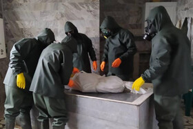 فیلم و تصویر | غریق نجاتی که غسال کرونایی‌ها شد