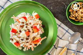 طرز تهیه سالاد سیب | یک دسر مقوی دانمارکی برای روزهای قرنطینه