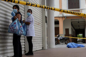 تصاویر تلخ رها کردن اجساد قربانیان کرونا در خیابان‌ها