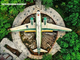 عکس | هواپیمای آمریکایی وسط شهر تهران | داکوتای خفته در فرح‌آباد