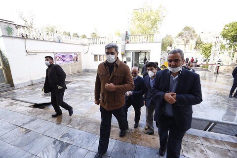 شهردار تهران در مركز انتقال خون