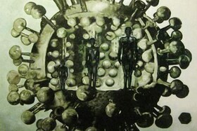 هنرمند ایرانی ۸ سال پیش تصویر کرونا را به چین برد