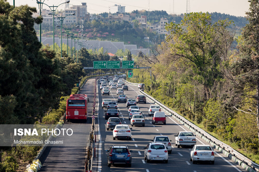 تهران بدون طرح ترافیک- بزرگراه چمران