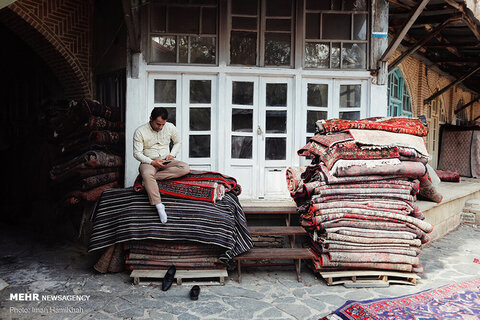 بازار فرش همدان