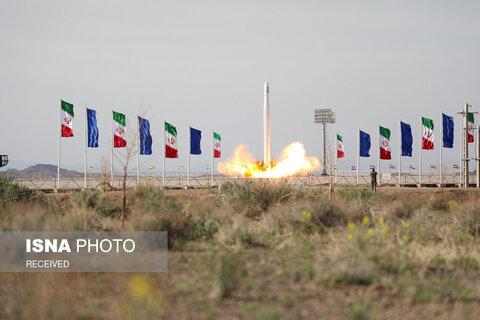 پرتاب نخستین ماهواره نظامی ایران توسط سپاه