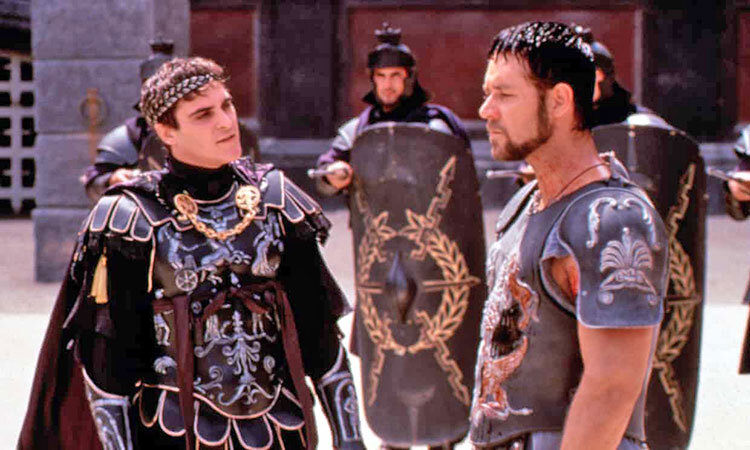 راسل كرو در فيلم سينمايي گلادياتور