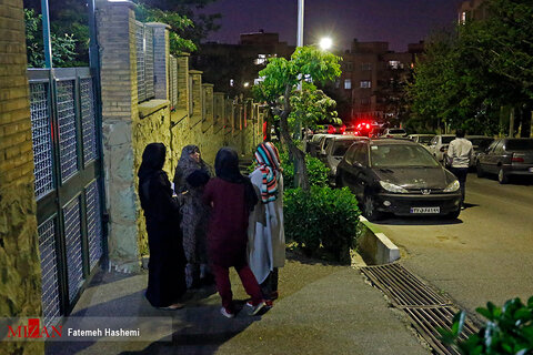 تصاویر جدید از تهران پس از زلزله ۵.۲ ریشتری