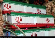 فیلم | لحظه ورود پیکر شهدای ناوچه کنارک به تهران