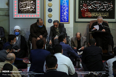 مراسم احیای شب نوزدهم ماه مبارک رمضان در مسجد ارگ تهران