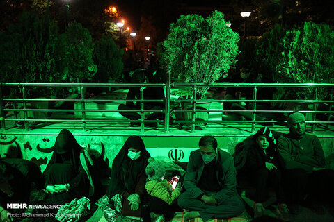مراسم احیای شب نوزدهم ماه مبارک رمضان در مسجد ارگ تهران