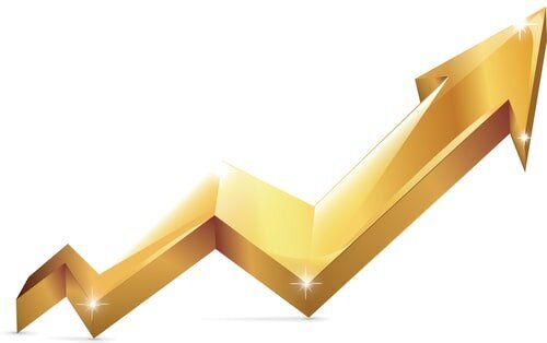 طلا - روند صعودی - نمودار