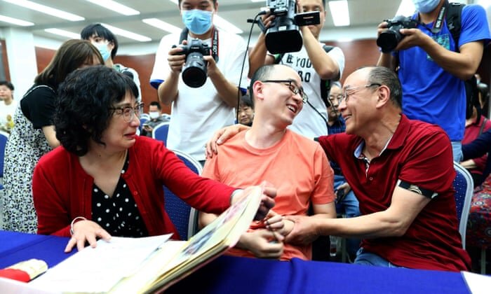 بازگشت مرد ربوده شده چینی به خانه