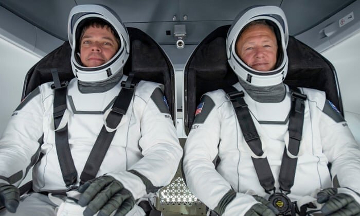 بنکن و هرلی فضانوردان آمریکایی