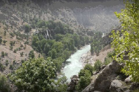 آبشار زرد لیمه