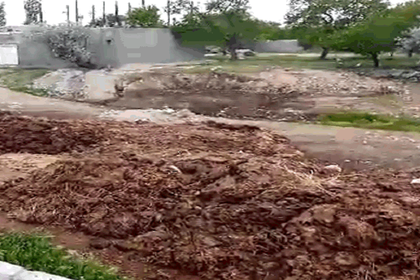 انباشت کود حیوانی