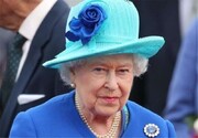 تصویر ملکه انگلیس در آسمان پیدا شد