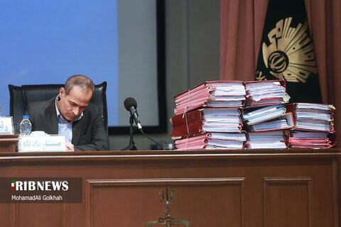 تصاویر پنجمین جلسه دادگاه اخلال گران اقتصادی