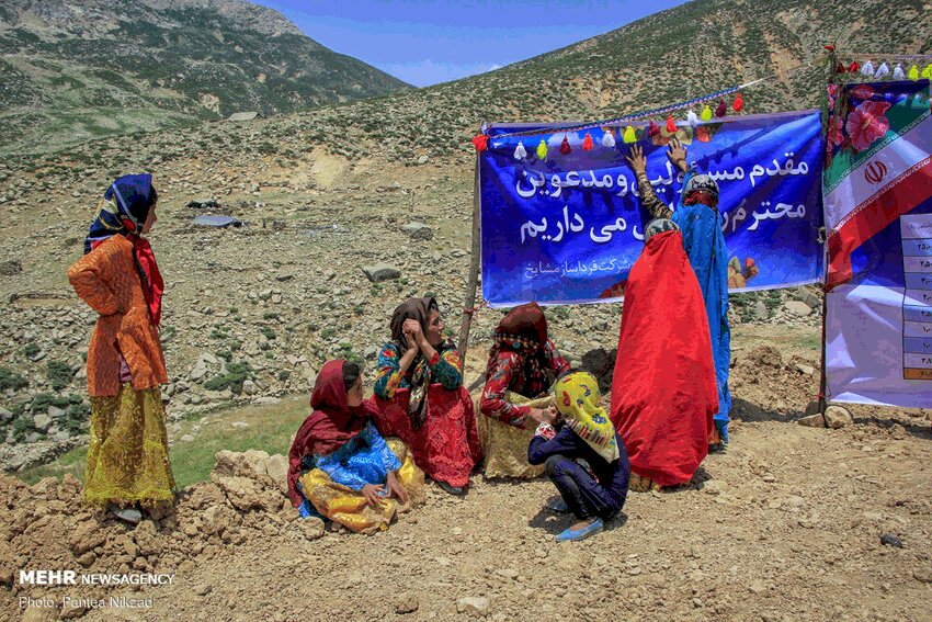 همشهری آنلاین - تصویر | آیین کلنگ‌زنی پروژه آب‌رسانی مناطق عشایری بازفت