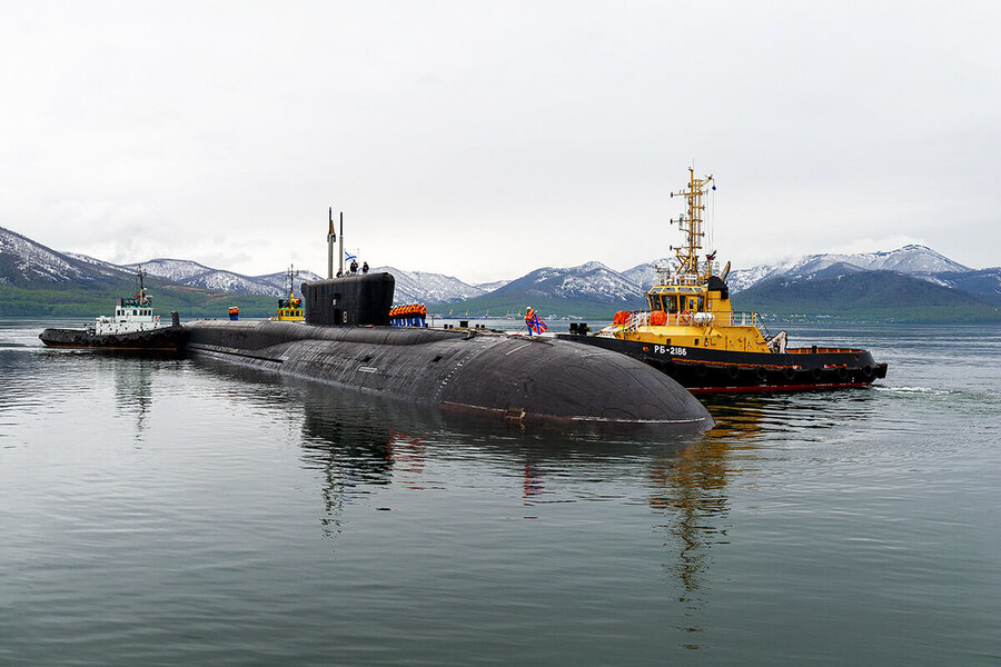 زیردریایی اتمی روسيه