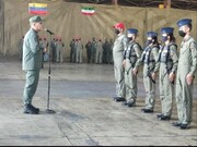 عکس | پرچم ایران در مراسم ارتش ونزوئلا