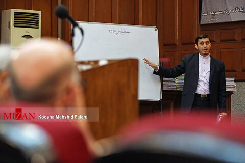 تصاویر چهارمین جلسه دادگاه طبری