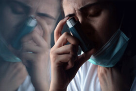 آسم عامل خطرآفرین برای تشدید کووید-۱۹ نیست