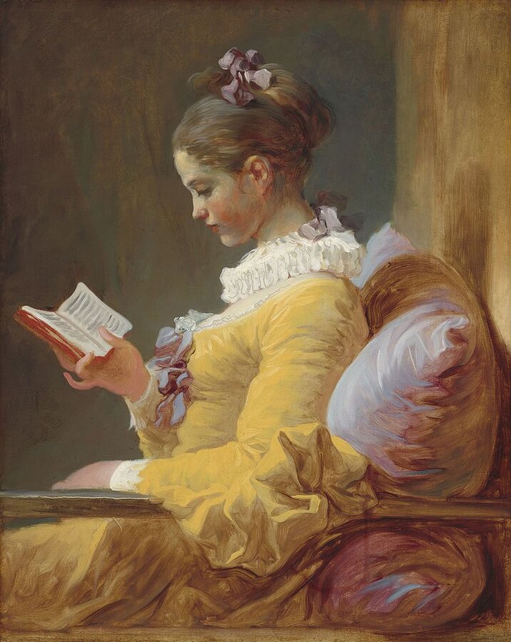 دختر کتاب خوان