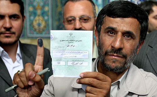 احمدی‌نژاد انتخابات 88