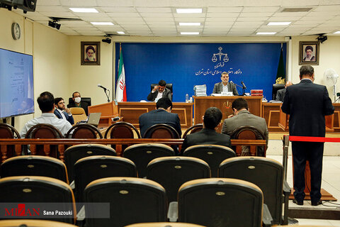 تصاویر دادگاه عباس ایروانی و گروه عظام