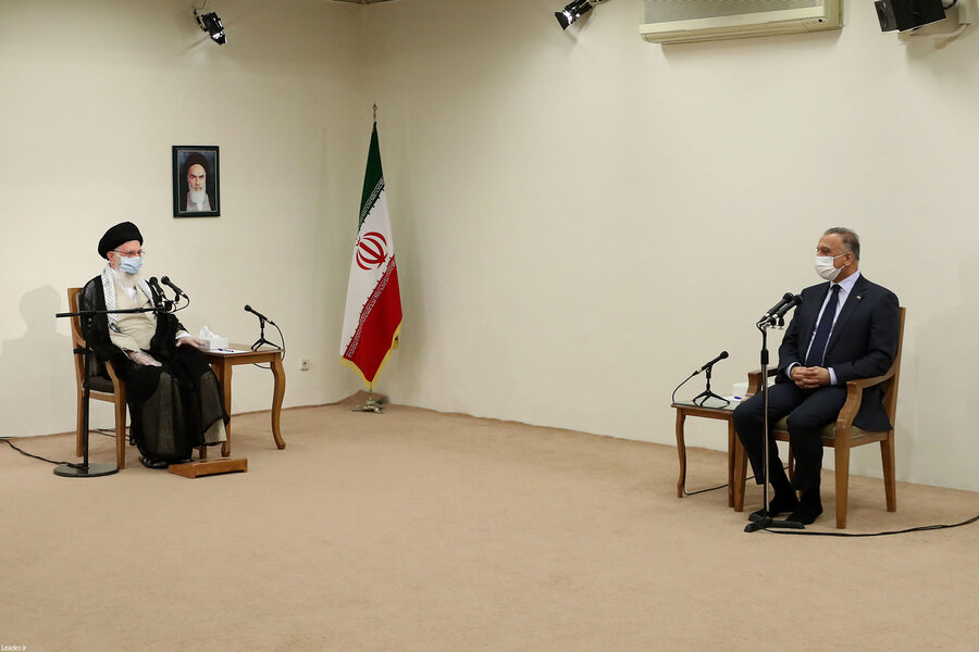 دیدار نخست‌وزیر عراق با رهبری