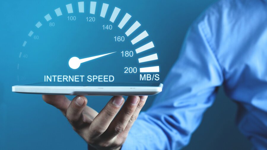 سرعت اينترنت