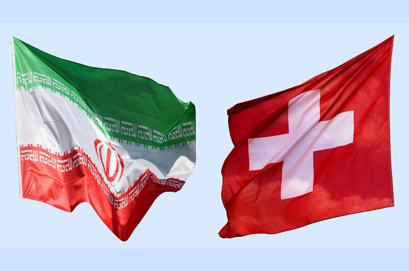 ایران و سوئیس - پرچم