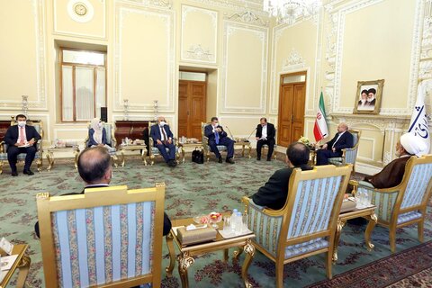 دیدار رئیس کمیته روابط خارجی دومای دولتی روسیه با رئیس مجلس