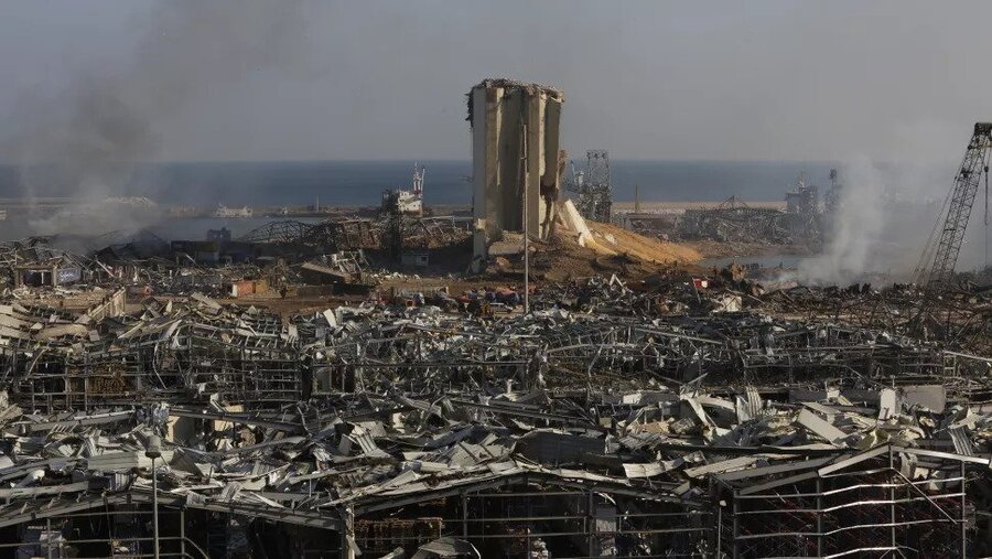 Beirut devastation
