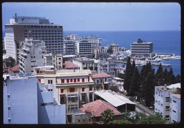 بیروت ۱۹۶۵. این عکس ها در آرشیو دانشگاه ایندیانا بود که سال ۲۰۱۴ اجازه انتشار گرفت