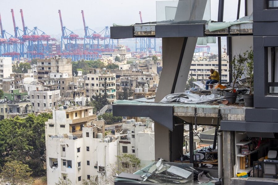بیروت سه روز پس از انفجار