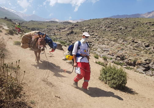 پیدا شدن جسد کوهنورد تهرانی در قله دماوند