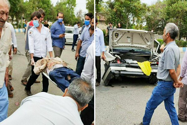تصادف در پارس آباد