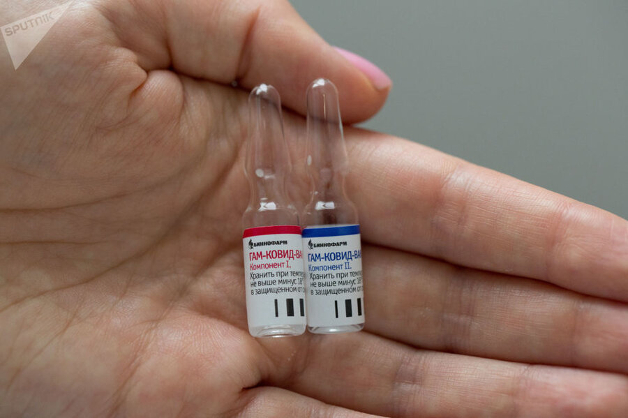 مراحل تولید واکسن کرونا روسیه