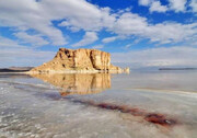 دریاچه ارومیه باز هم آب رفت | هشدار یک مقام دولتی درباره دومین دریاچه آب‌شور جهان