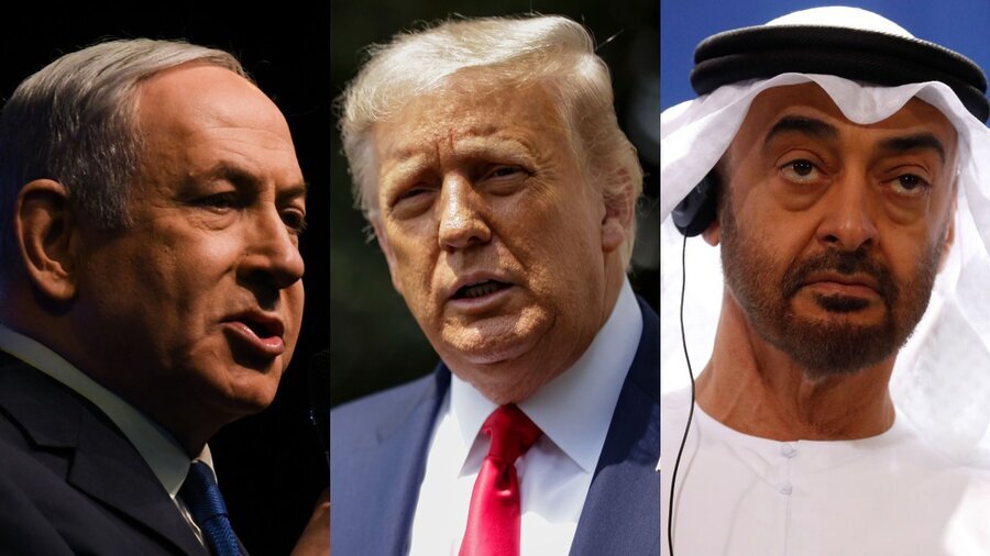 ترامپ امارات اسرائیل