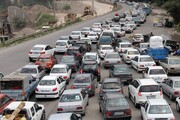 ترافیک سنگین در محور کرج - چالوس؛ برف و باران در جاده ها | آخرین وضعیت ترافیک در جاده‌های کشور